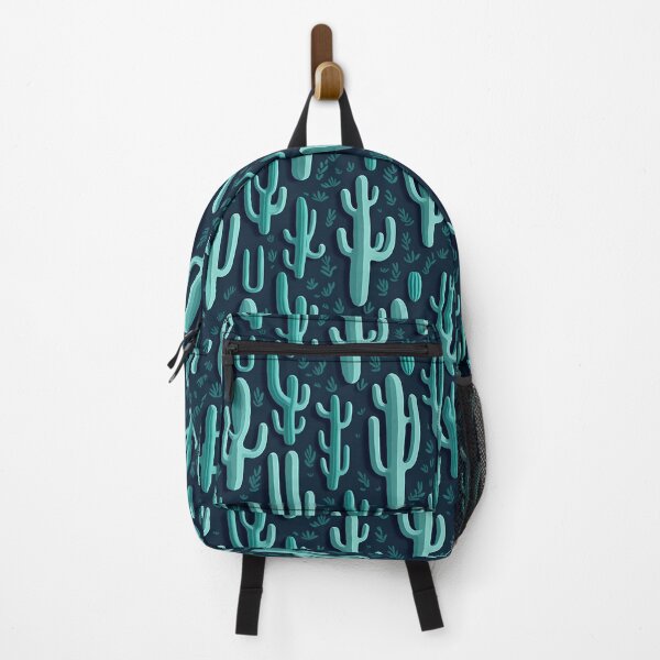 Item preview, cactus light blue green pattern designed and sold by HarshBrown.
