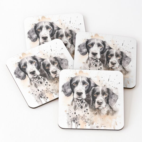 Item preview, Dog Expressions: Watercolor Mongrel Dog Art designed and sold by Casanova Originals.