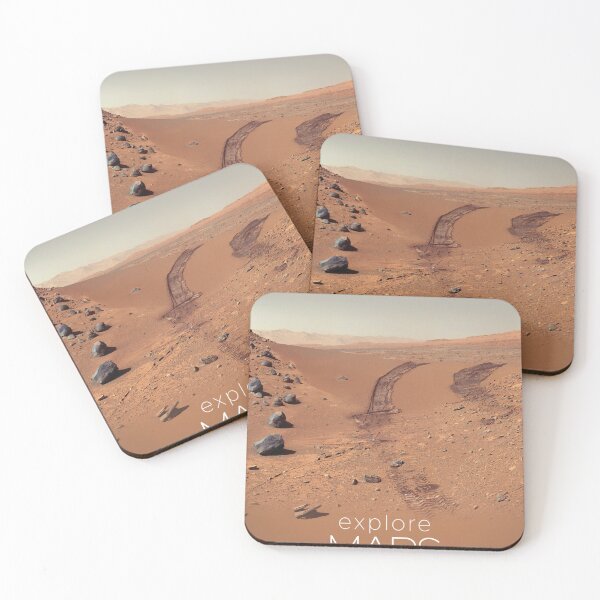 Item preview, Explore Mars - Martian Surface Tire Tracks  designed and sold by BravuraMedia.