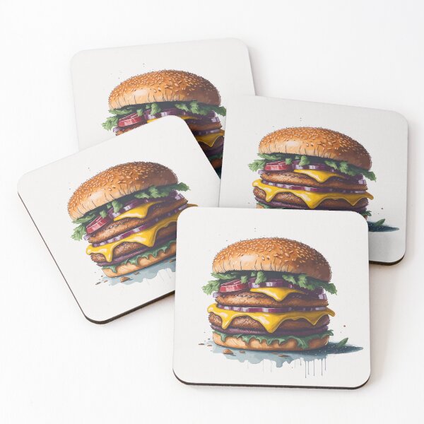 Item preview, Delicious Hamburger - Satisfy Your Cravings with this Mouthwatering Design designed and sold by Diegos-.