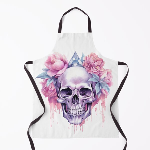 Item preview, Pink Crystal Floral Skull  designed and sold by bellarock.