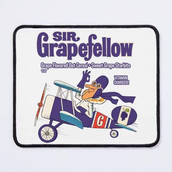 Item preview, Sir Grapefellow Cereal designed and sold by TeeArcade84.