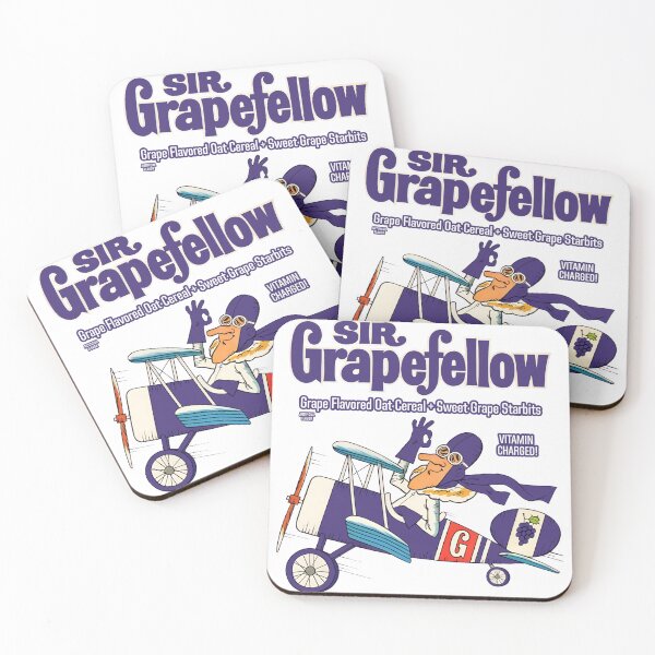 Item preview, Sir Grapefellow Cereal designed and sold by TeeArcade84.