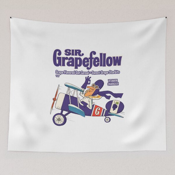 Item preview, Sir Grapefellow Cereal designed and sold by TeeArcade84.