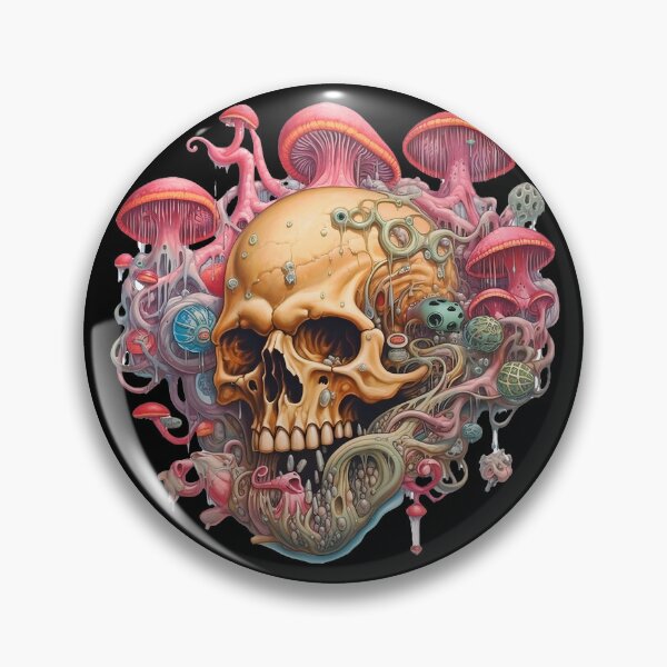 Item preview, Skull Mountain con setas Fantasy Art designed and sold by UnicornCool.