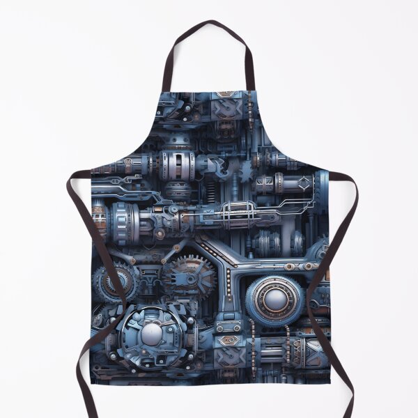 Item preview, Rusty Blue Machinery - Seamless designed and sold by GalacticLabs.