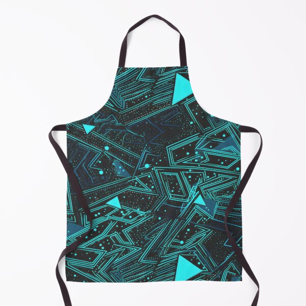 Item preview, Geometric Dashes & Lines (Teal) - Seamless designed and sold by GalacticLabs.