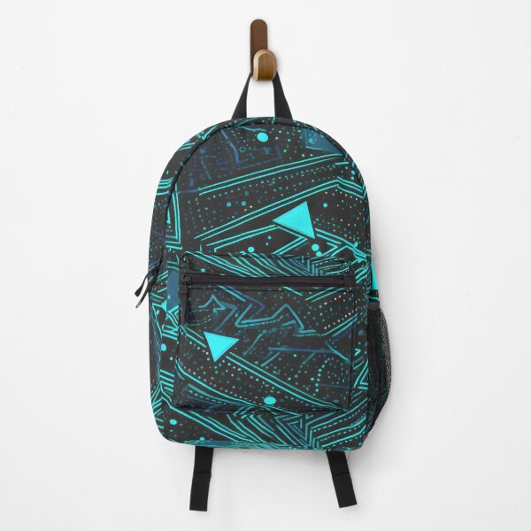 Item preview, Geometric Dashes & Lines (Teal) - Seamless designed and sold by GalacticLabs.