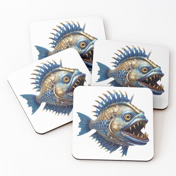 Item preview, Clockwork Fish designed and sold by Moth & Antler Media.