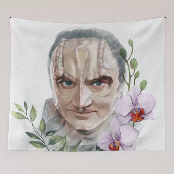 Item preview, Murder Lizard with Orchids Watercolor designed and sold by orionlodubyal.