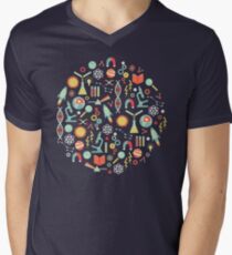 Wissenschaftsforschung T-Shirt mit V-Ausschnitt