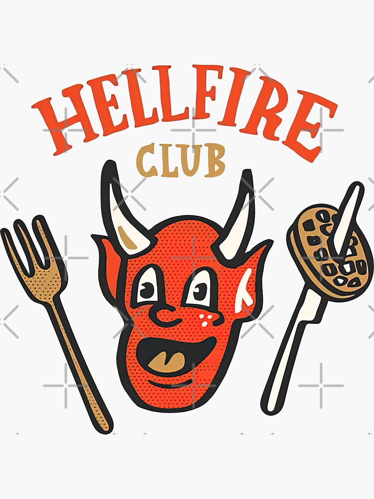 Stranger Things Hellfire Club Red Peel and Stick Wallpaper