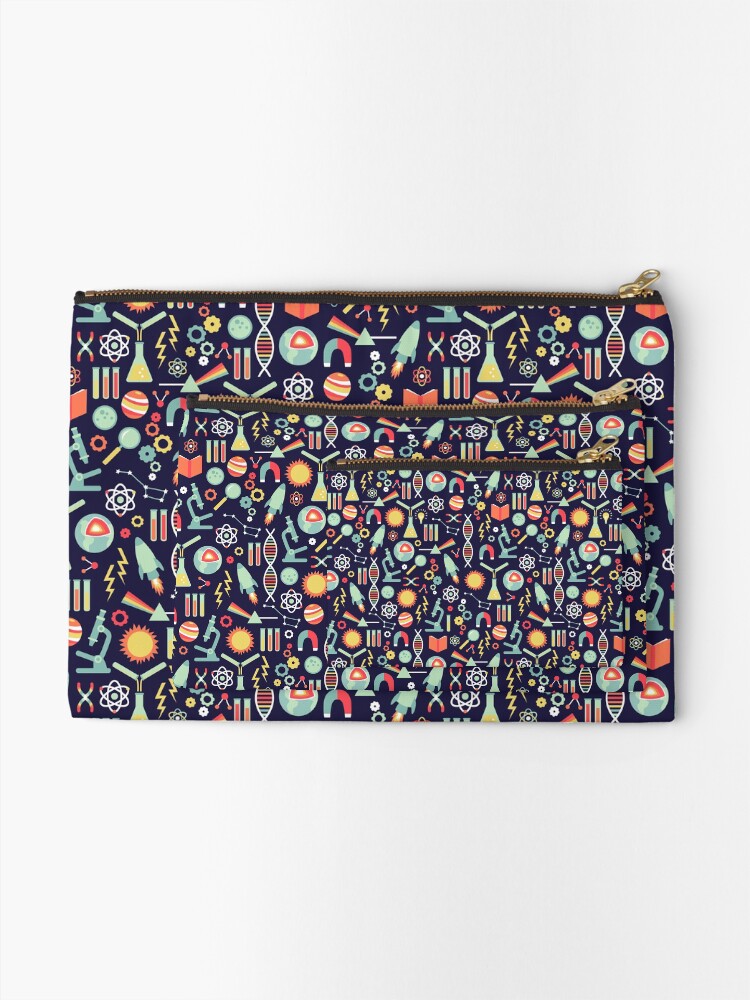 Alternate view of Science Studies Zipper Pouch