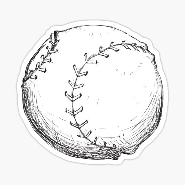 Base-ball Sticker