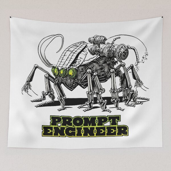 Item preview, Prompt Engineer Steampunk Bug designed and sold by Promptified.