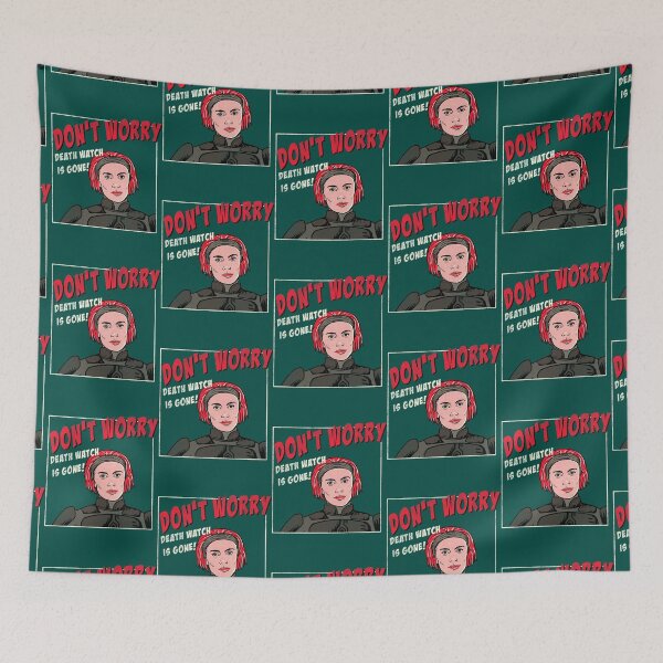 Item preview, DON_T WORRY pop art bo katan mashup   designed and sold by AureliaCarney.