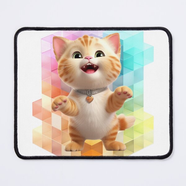 Item preview, Happy Cute Munchkin Kitten designed and sold by Cat & Puppy.