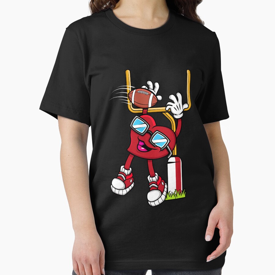 Kids Football Lover Boys Valentine'S Day Football Valentine Gear Essential T-Shirt Fashion24Hs