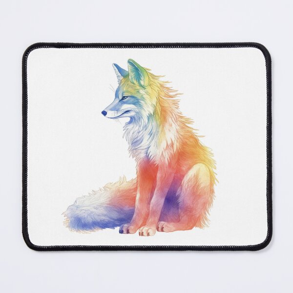 Item preview, A Rainbow Fox designed and sold by minjagoods.