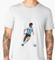 Diego Maradona (Argentina) Men's Premium T-Shirt