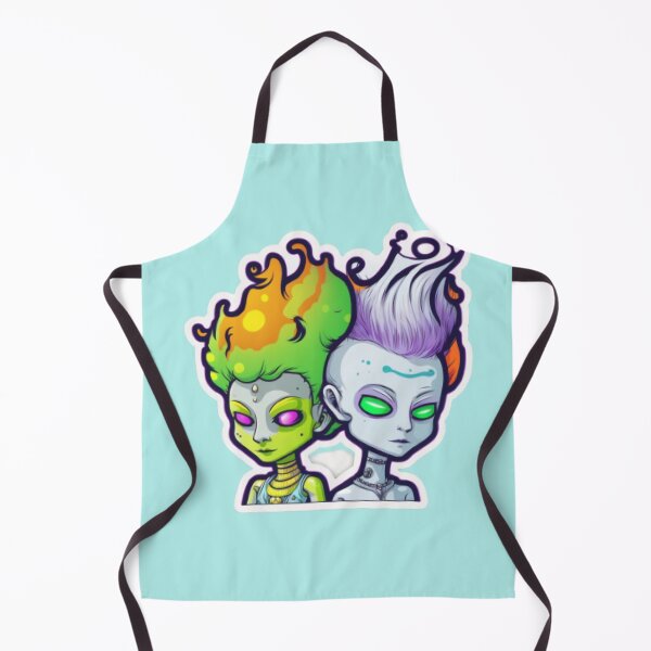 Item preview, Crazy alien friends designed and sold by decorjam.