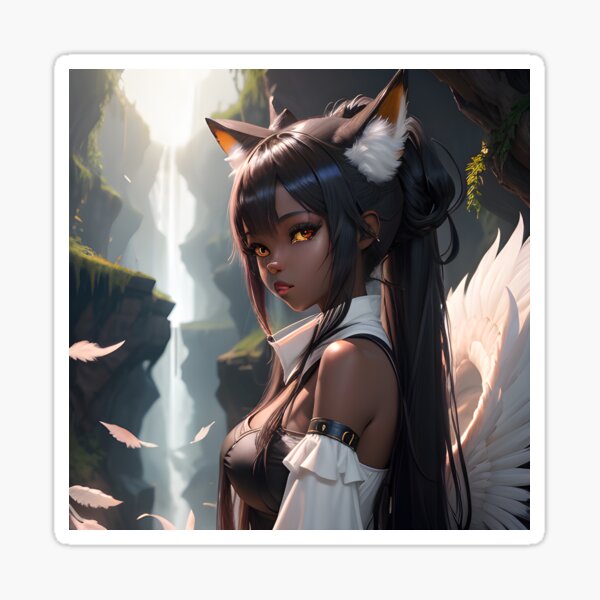 Join Chaos, we got Cat Girls! Magnet for Sale by Skyao