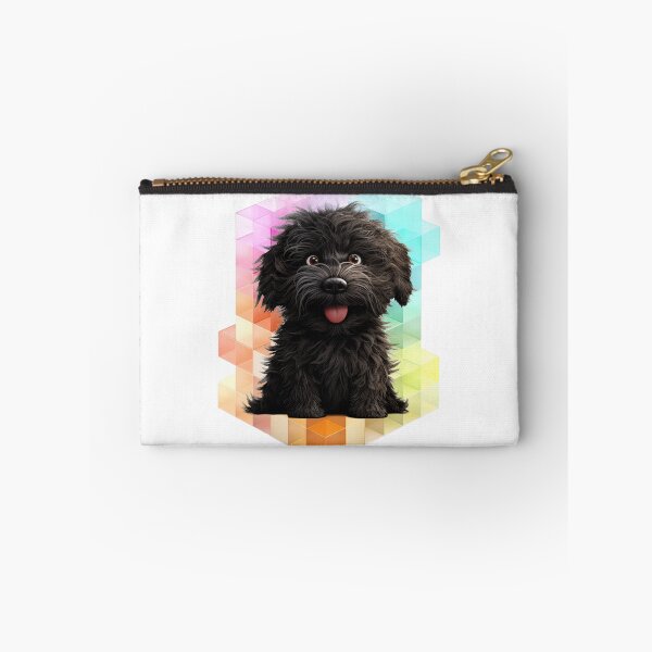 Item preview, Happy Cute Hungarian Puli Puppy designed and sold by Cat & Puppy.