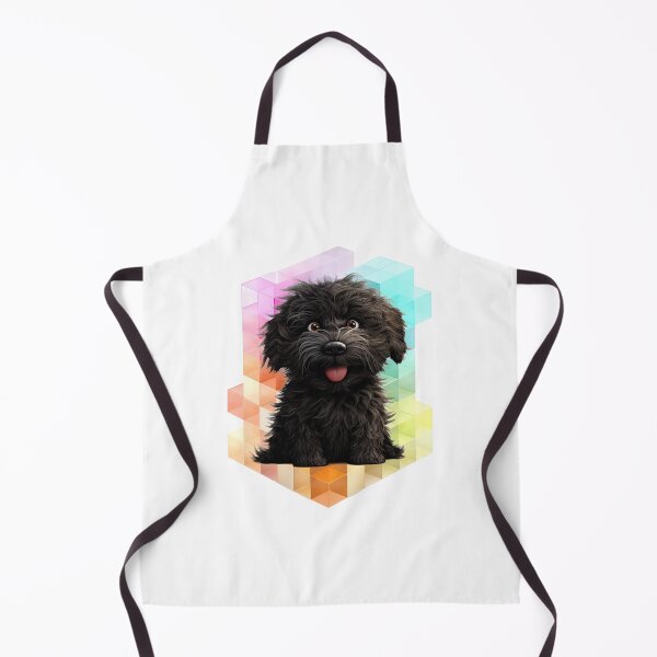 Item preview, Happy Cute Hungarian Puli Puppy designed and sold by Cat & Puppy.