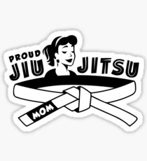 Proud Jiu Jitsu Mom Sticker