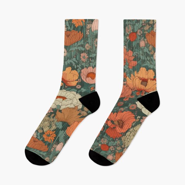 Item preview, Retro Floral Pattern 2 designed and sold by muskitt.