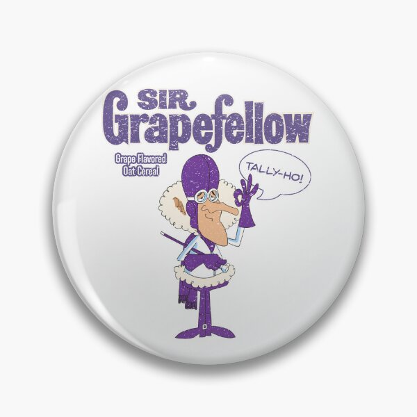 Item preview, Distressed Sir Grapefellow Cereal designed and sold by TeeArcade84.