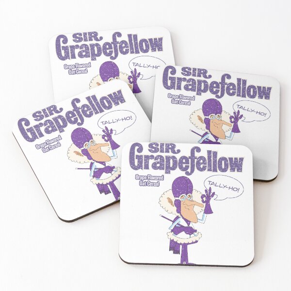 Item preview, Distressed Sir Grapefellow Cereal designed and sold by TeeArcade84.