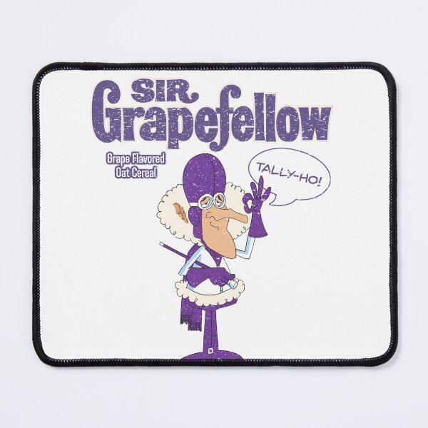 Item preview, Distressed Sir Grapefellow Cereal designed and sold by TeeArcade84.