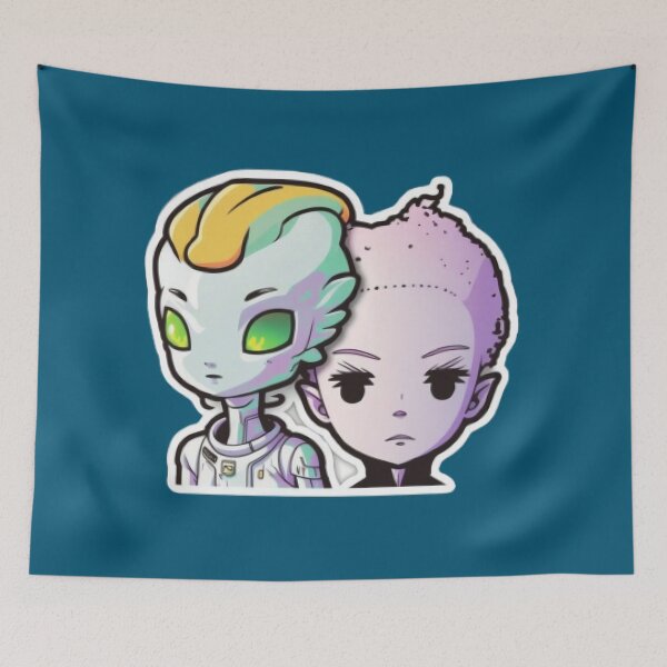 Item preview, Fun little aliens designed and sold by decorjam.