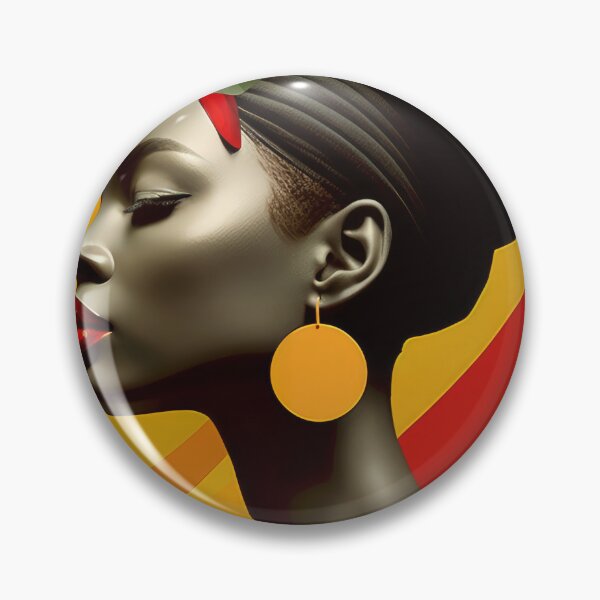 Artikelvorschau, Juneteenth Queen with an Earring entworfen und verkauft von danielliamgill.