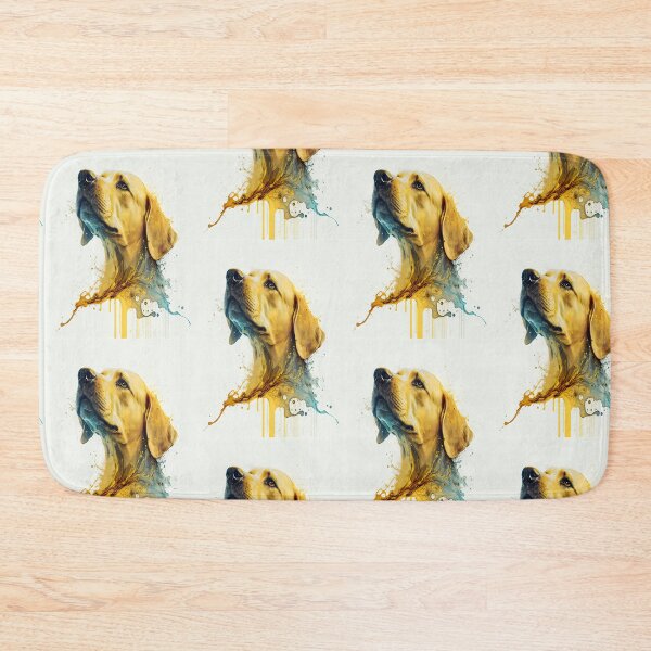 Item preview, Abstract art-Yellow Labrador Retriever designed and sold by KingExpressions.