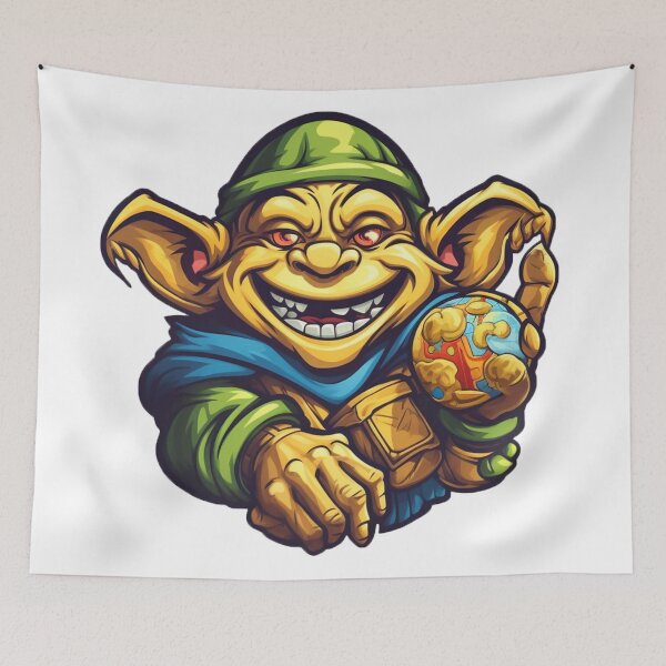 Item preview, Goblin merchants designed and sold by Stickermagician.