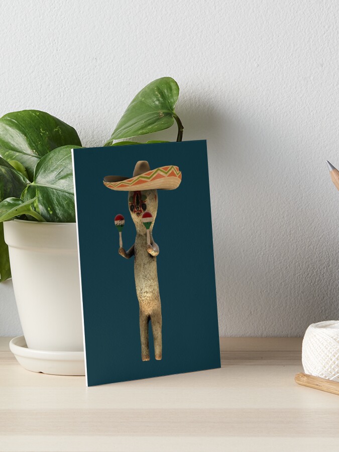 SCP-173 sombrero Greeting Card for Sale by StandleyCorin