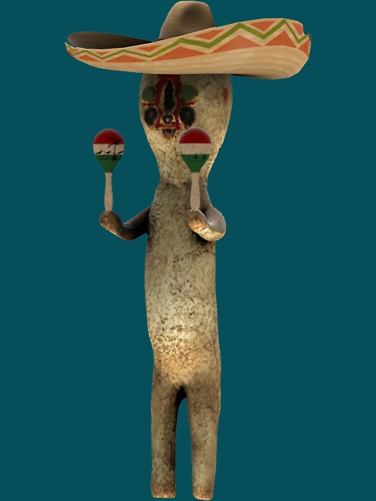 SCP-173 sombrero Greeting Card for Sale by StandleyCorin