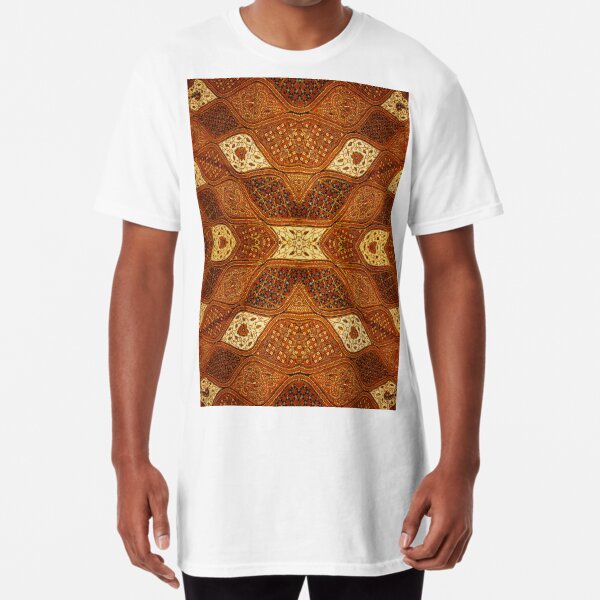 pattern, design, tracery, weave Long T-Shirt