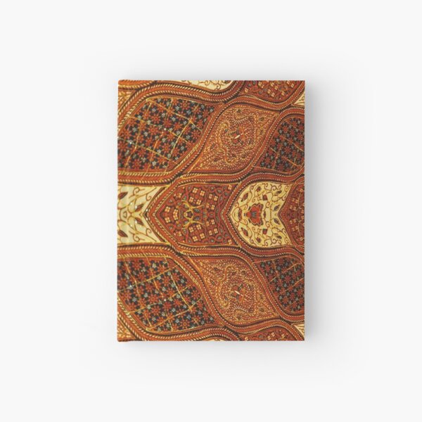 pattern, design, tracery, weave Hardcover Journal