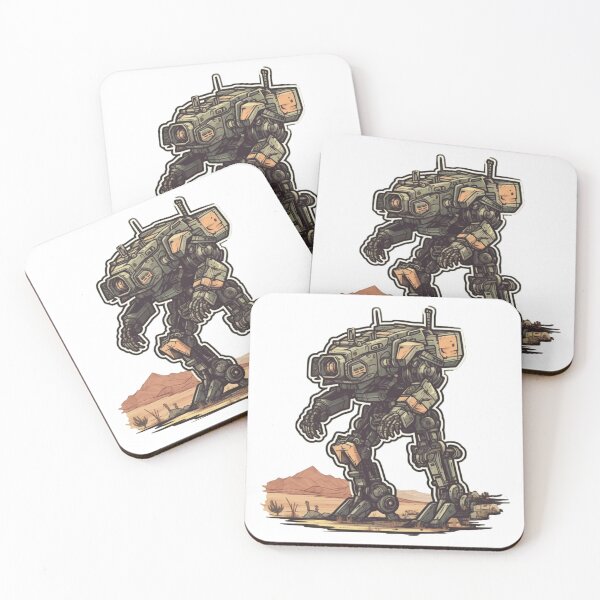 Item preview, Mech warrior designed and sold by Stickermagician.