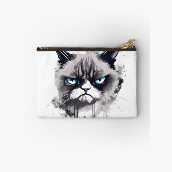 Item preview, Angry Animated Cat designed and sold by PetPrintPalace.