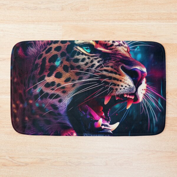 Item preview,  Jaguar Bear Lion Tiger Futuristic Neon Collection designed and sold by BrandonArtWorld.