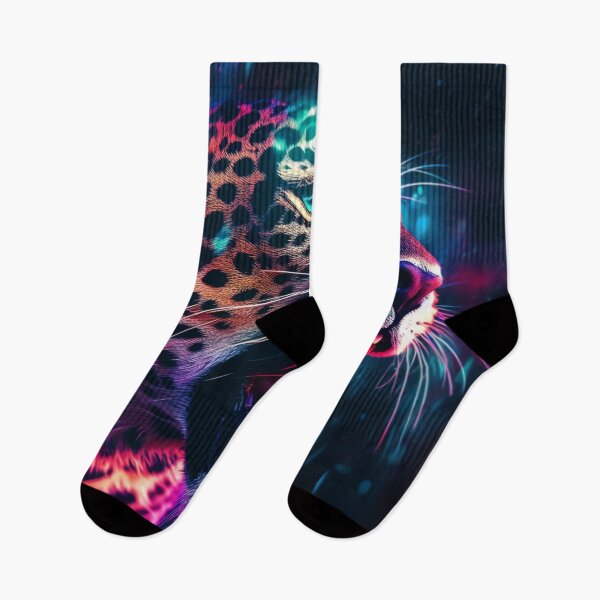 Item preview,  Jaguar Bear Lion Tiger Futuristic Neon Collection designed and sold by BrandonArtWorld.