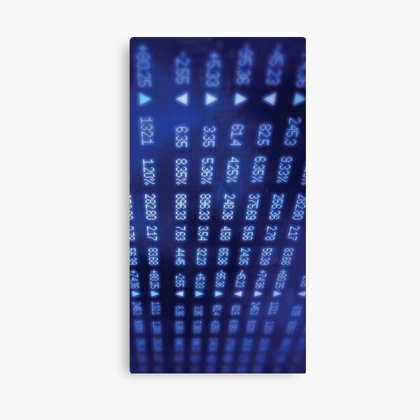 Numbers Canvas Print