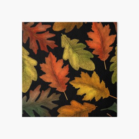 Item preview, Scattered Oak Leaves designed and sold by WendyBerry.