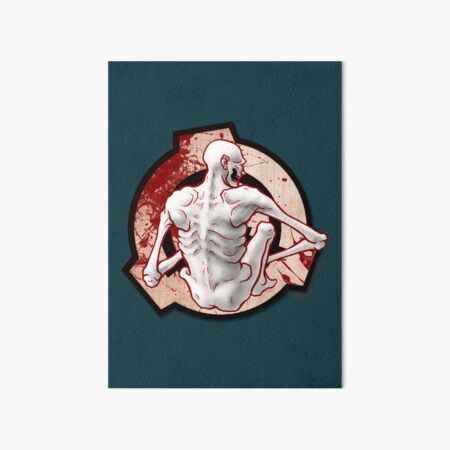 SCP-096 Art Board Print for Sale by Paperparrots