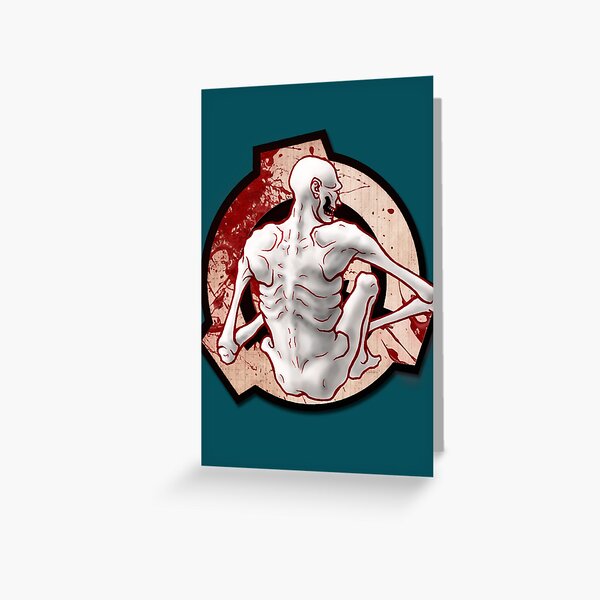 SCP-096 Greeting Card for Sale by Paperparrots