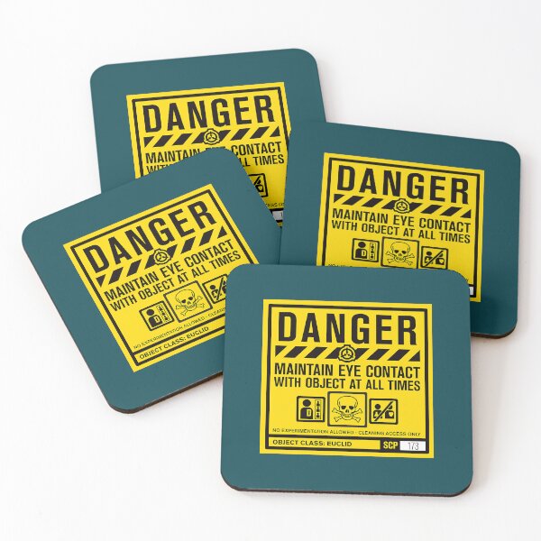 Item preview, SCP 173 Warning Sign designed and sold by StandleyCorin.